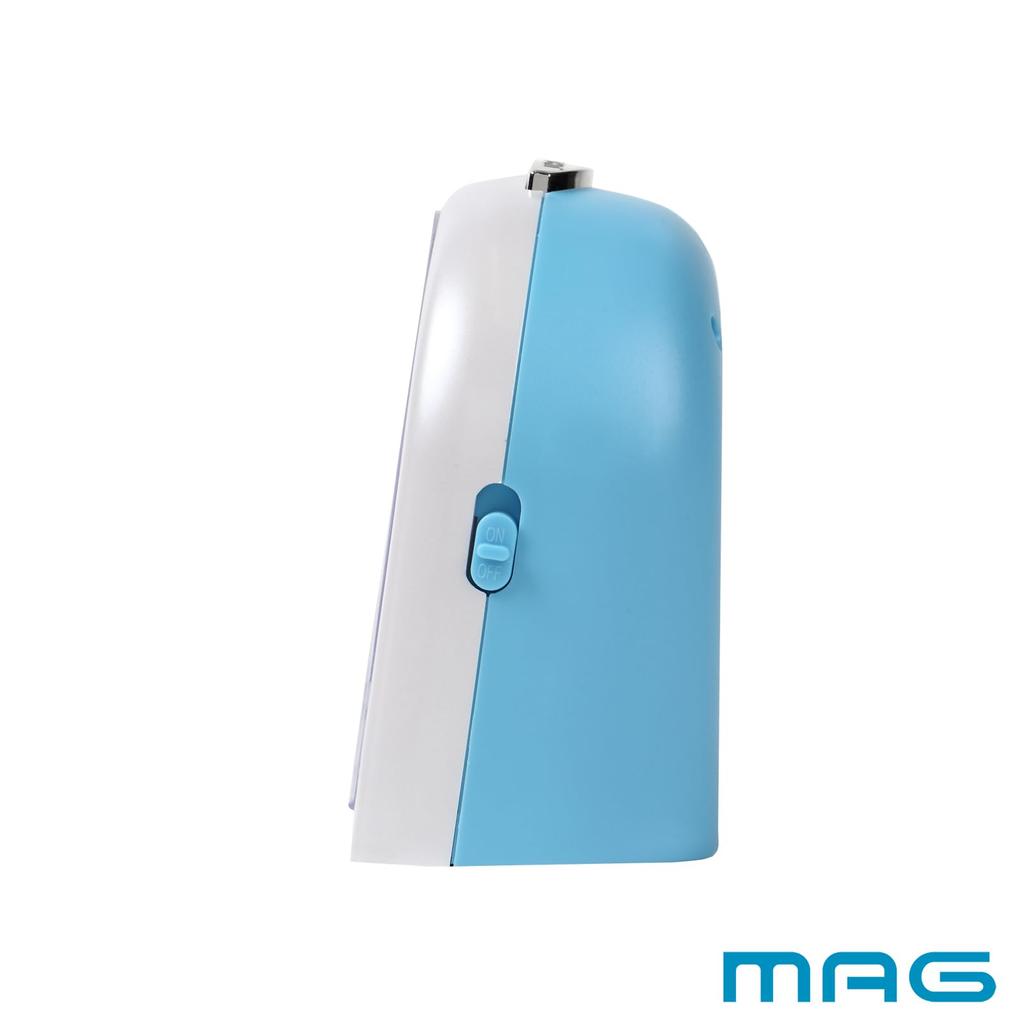 MAG Alarm Continuous Second Electronic Migrate Noah Precision Clock, Analog, Dolphin, Animal, Cute, Kids', Quiet, Hand, Sound, Alarm, Snooze, Light,