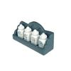 Dollhouse Kitchen Seasoning Green Storage Rack Mini Spice Bottle Seasoning Rack Dollhouse Kitchen Furniture Toys Accessories