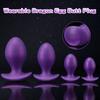 Anal Plug Dildo Purple New Product Dragon Egg Anal Dilator S-XXL Optional Male and Female G-spot Stimulation Masturbator Sex Toy