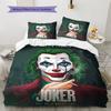 Joker Print Cover  Bedding Quilt Set Quilt Cover Pillowcase Home Decoration Birthday Gift (1 * duvet cover + 2 * pillowcase, without core)