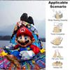 1pc Mario Adventure Flannel Blanket, Soft Skin Friendly with Digital Printing, Various Sizes Available for Family, Friends, Birthday