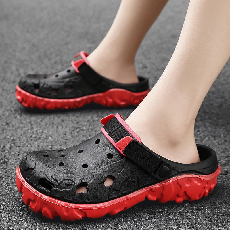 2025 Wholesale EVA Men's Clogs Beach Shoes Lightweight  Plastic Clogs Men Beach Slippers Working Sandals With Men Clogs Mules