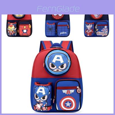 Adorable Cartoon Nylon Backpack For Kids Ages 3-6 Perfect For School And Play