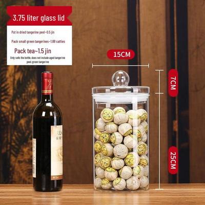 Sealed Glass Storage Jar