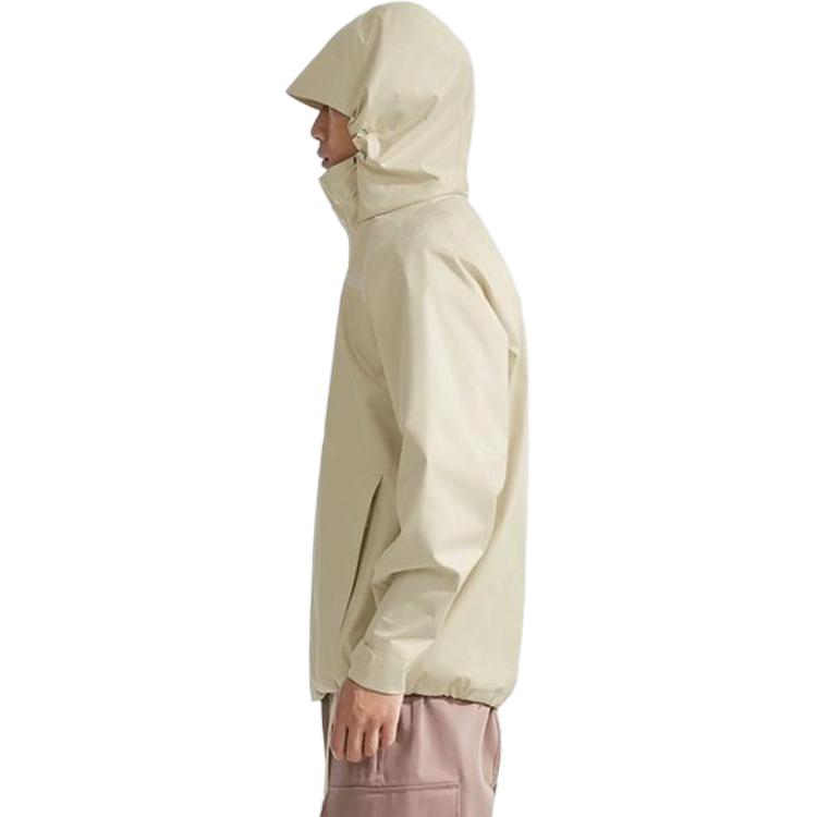 THE NORTH FACE Urban Exploration Waterproof, Windproof, And Abrasion Resistant Windbreaker Jacket Unisex Gravel Sand NF0A8AUM-AWA