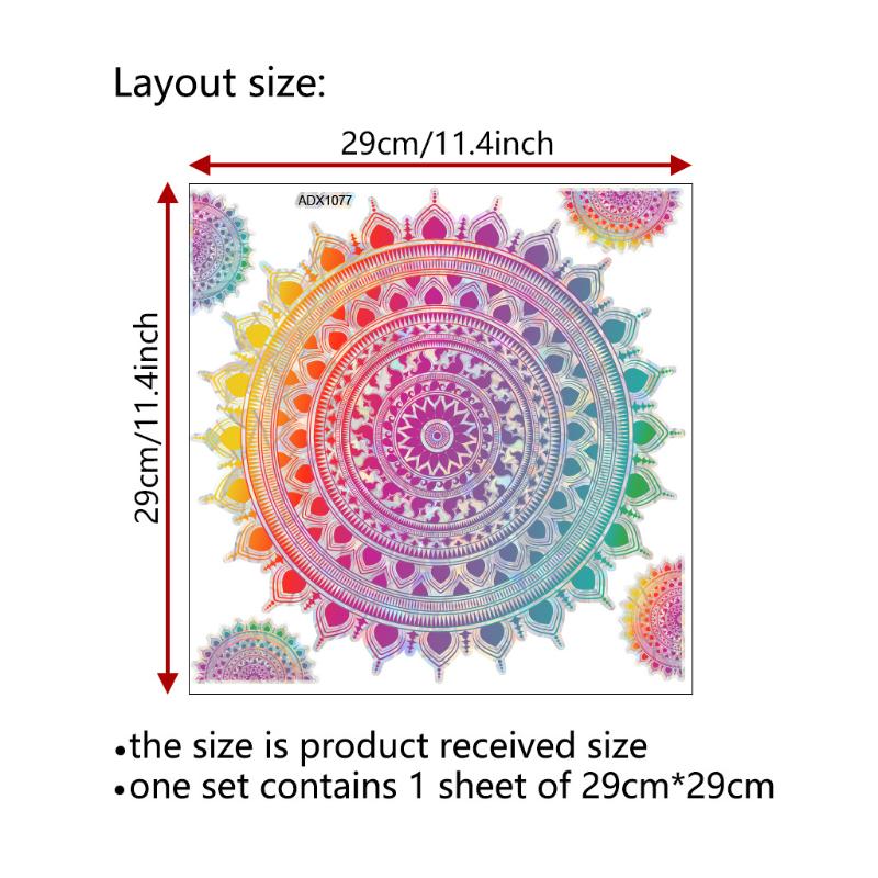 

VP 1PC Dragonfly Sun Catcher Electrostatic Window Sticker Reusable And Washable PVC Living Room And Bathroom Glass Sticker