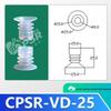 Vacuum Suction Cup Nozzle for Industrial Soft Packaging and Robotic Arms