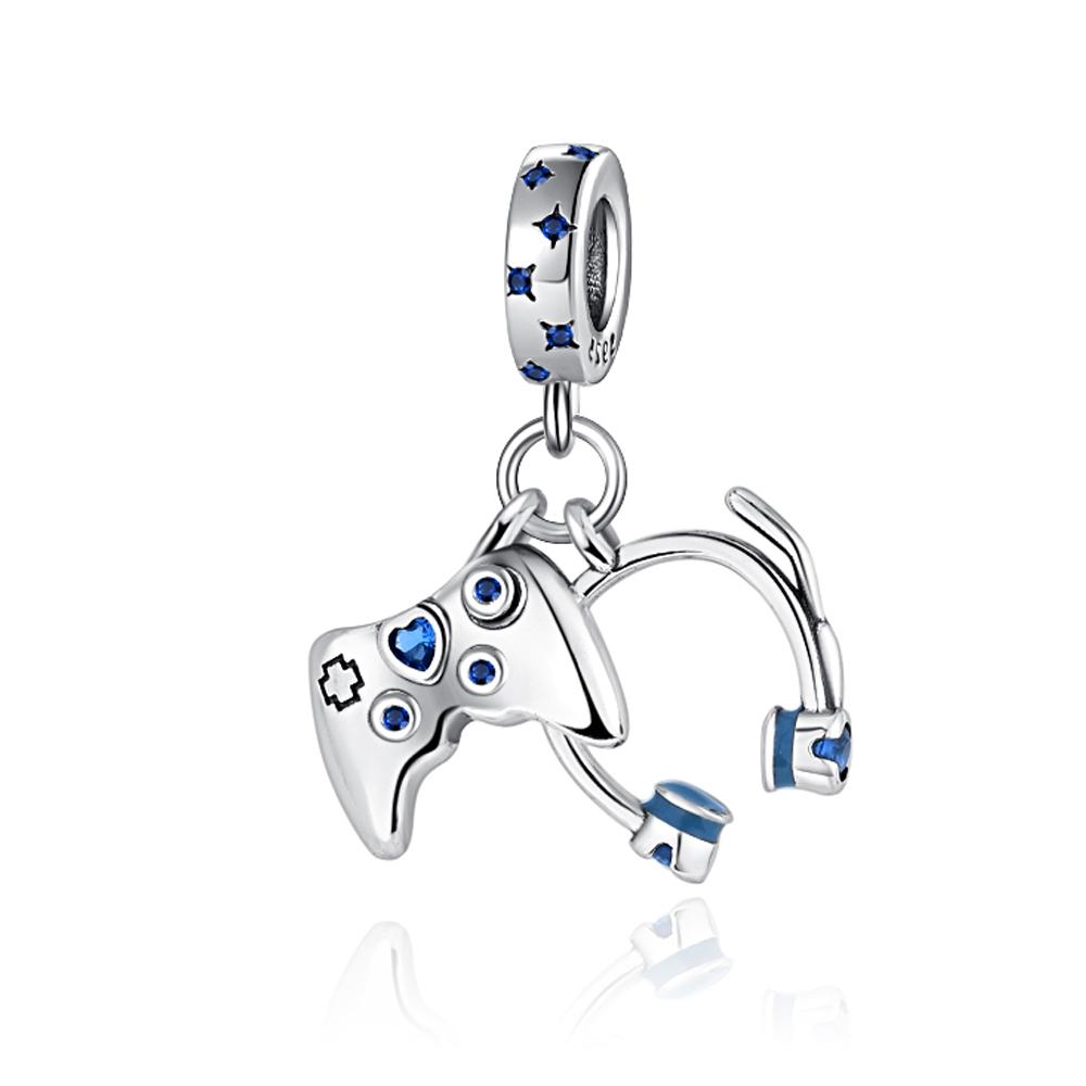 New Copper Skateboard Roller Skates Tennis Pendant Trinket Bead Fit Original Charms Bracelet Jewerly Accessories