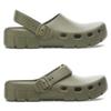 Birkenstock Birki Flow Regular Sandał Rozmiar EU 43 Chodak, Komfort, Lekki, Khaki, Unisex, 1028741, Khaki, (28,0 cm)