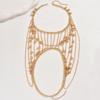 Metal Necklace Shoulder Chain Gold Body Chain Vintage Tassels Costume Armband  Party Decoration