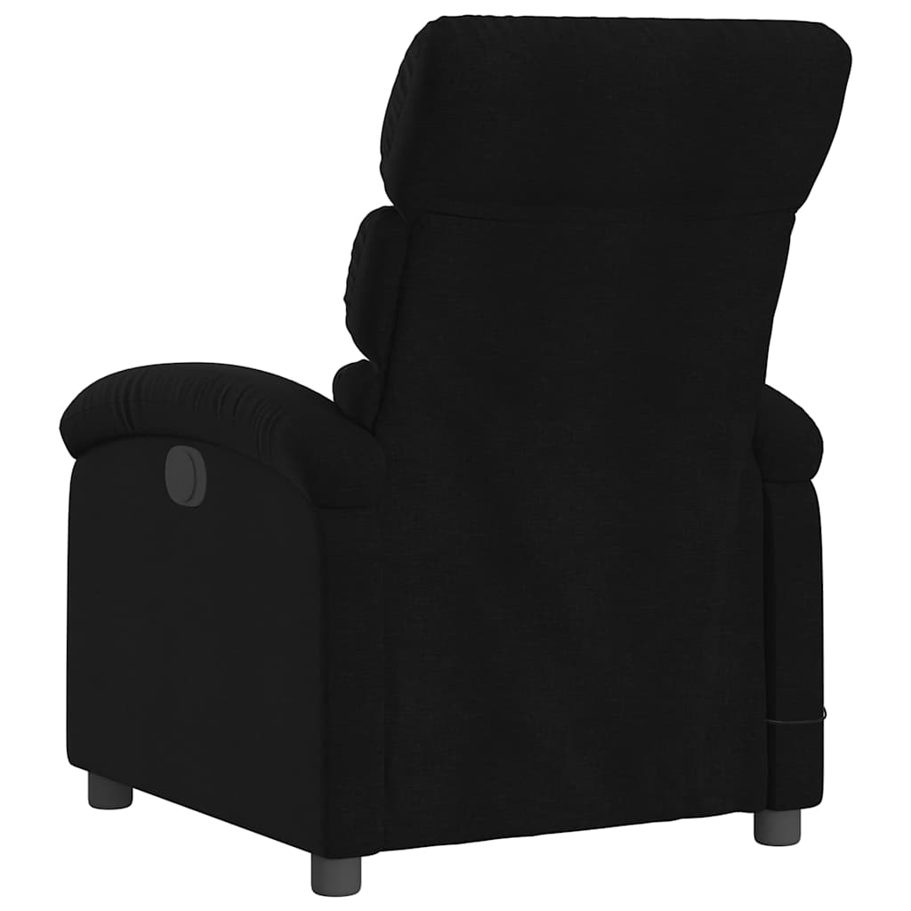 Vidaxl Foldable Massage Armchair, Electric, Black, Fabric