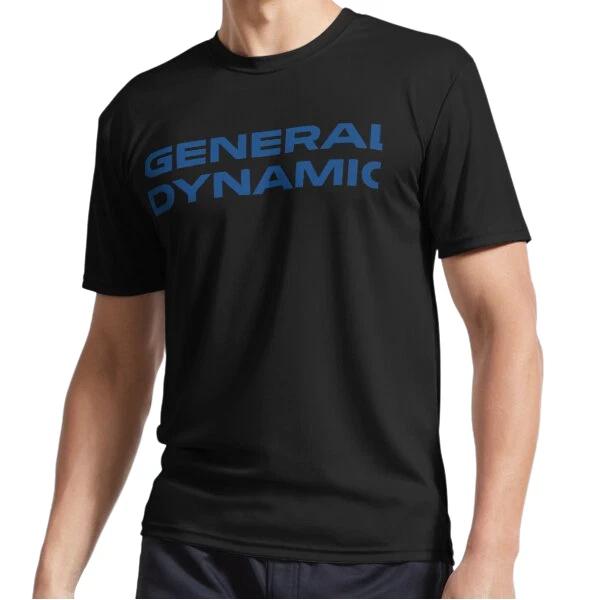 

New General Dynamics Active T-Shirt Funny Size S to 5XL L