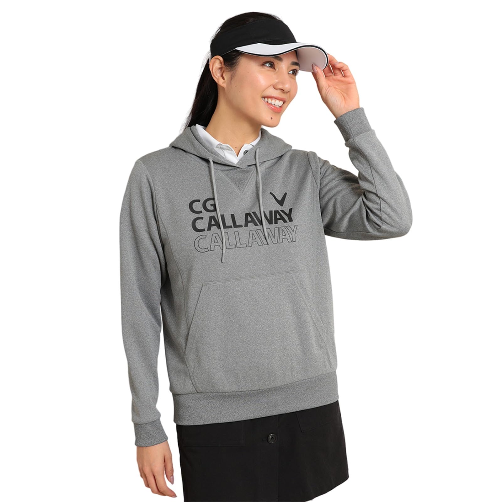 

Callaway Pullover Sweatshirt with Brand C24117203 Women s Logo, Golf, 1021_Gray