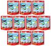 Bikkura Tamago Bath Toy Vehicle Bath Working 5 X 10 Pieces Additives, Vehicles,