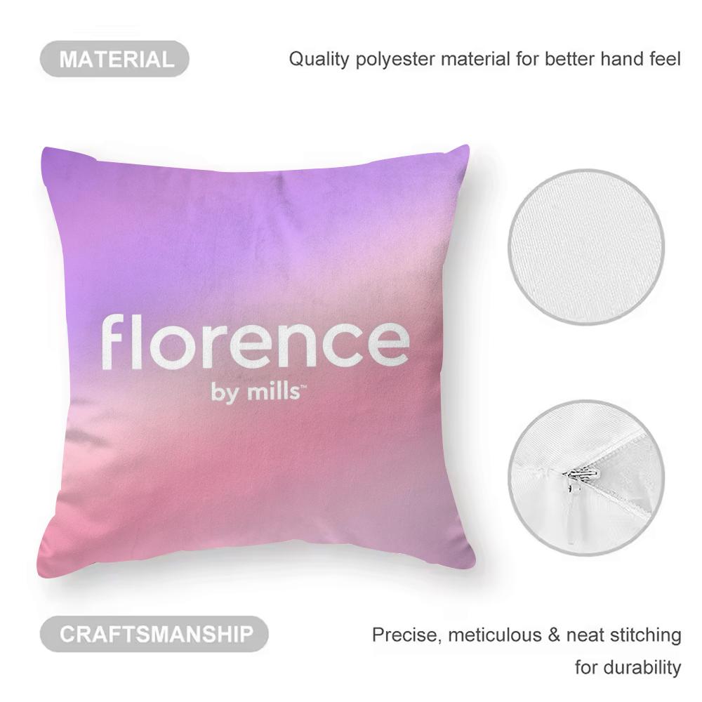 Fashion F-Florence by mills Make up Double-sided Printed pillow cover Short plush Suitable living rooms throw cushion cover