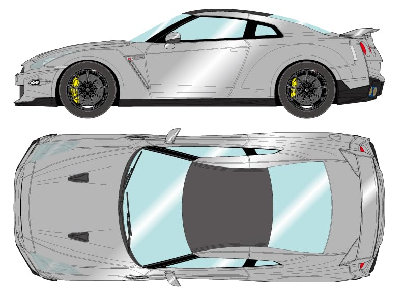 EIDOLON Scale Nissan Track Edition Engineered by NISMO 2024 Ultimate Metal Silver Finished Product 1/18 GT-R T-Spec