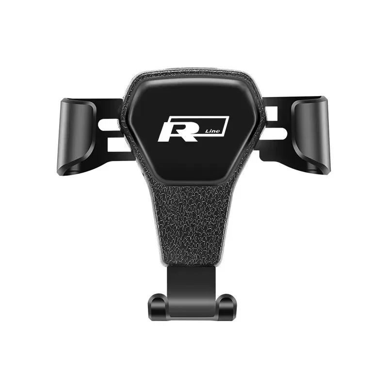 OBTLU1 Gravity Car Mount GPS Mobile Phone Holder Vent Clip Installation For VW R Line GTI Atlas Jetta Touareg Variant Golf Polo Taos