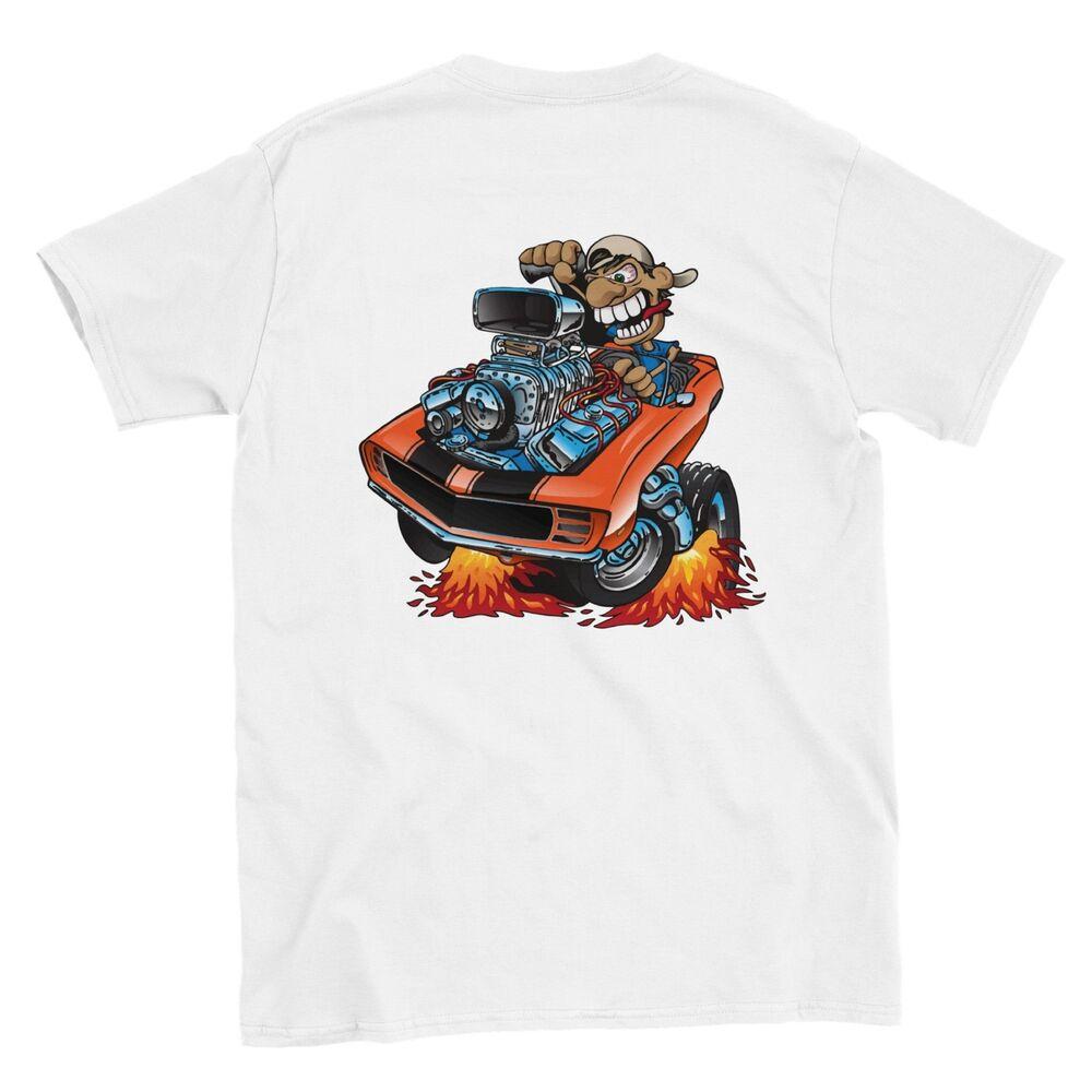 Cartoon Hot Rod 69 Camaro T-shirt Unisex T-Shirt XXXL