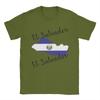 Flags And Tradition El Salvador Design TShirt Unisex Awesome 100 Cotton Tee Shirt O Neck Short Sleeve T Shirt Summer Clothes