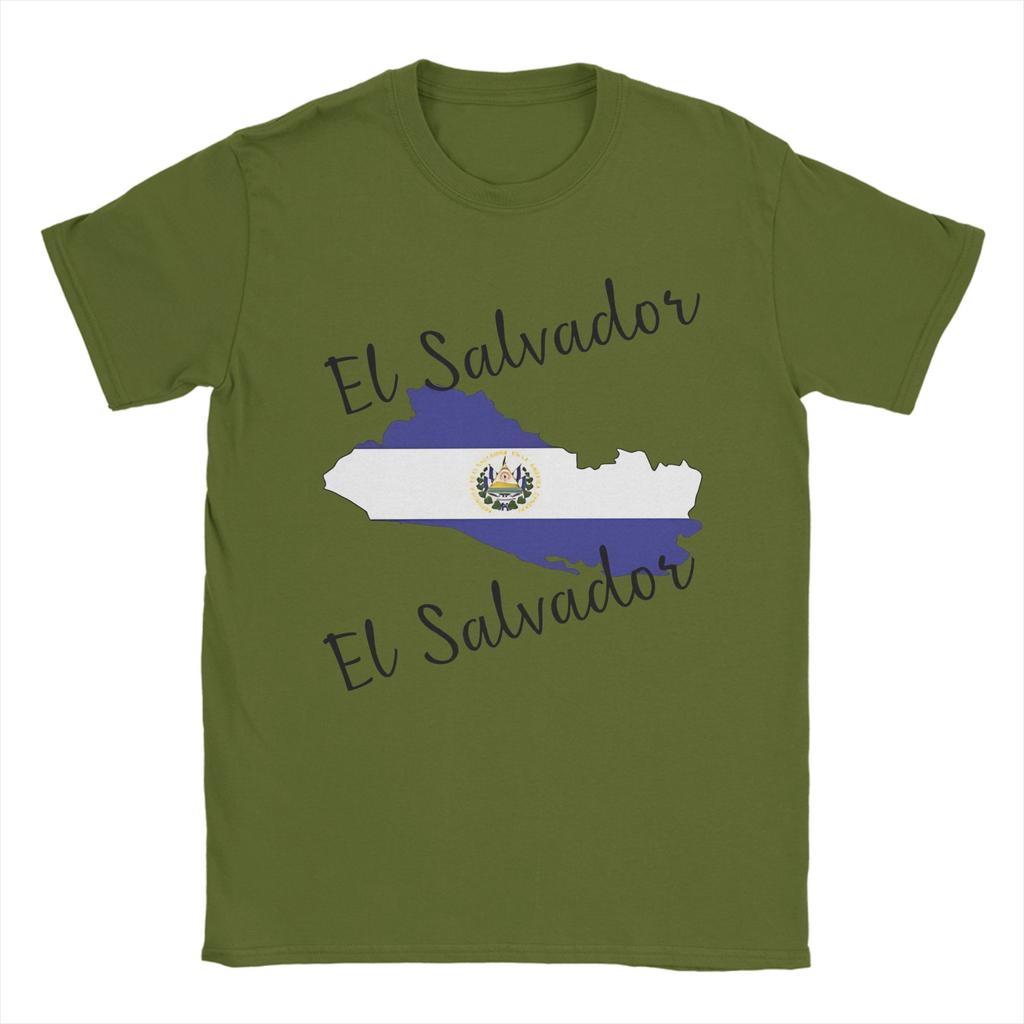 Flags And Tradition El Salvador Design TShirt Unisex Awesome 100 Cotton Tee Shirt O Neck Short Sleeve T Shirt Summer Clothes