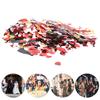 PVC Sequins Red Heart Golden Black Wine Glass Shaped Confetti Add Shine Gift Decoration