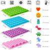 Silicone Gummy Bear Chocolate Jelly Mold With Dropper Candy Maker Ice Tray Mould For DIY Baking Decoration Home Kitchen Supplies