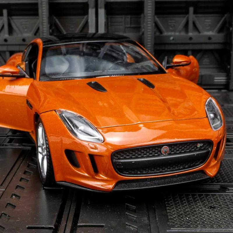 1:24 scale Jaguar F-type coupe alloy car model two-door coupe metal ornaments adult collectibles gifts for friends children toy