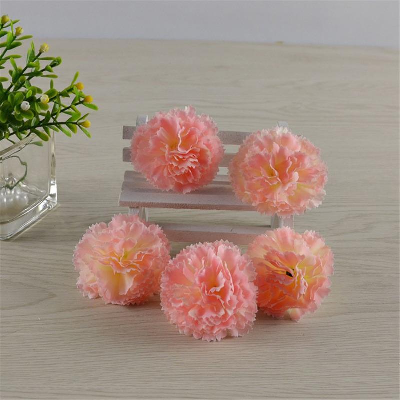 Forever Flowers Natural Looking Soft Party Decoration Imitation Carnation Real Touch Latex Household Accessories Silk Flower