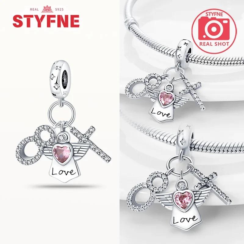 Copperheart Beads Lucky Four Leaf Clover Series Symbolcharm Fit Original Bracelet Diy For Women Fine Jewelry Gift