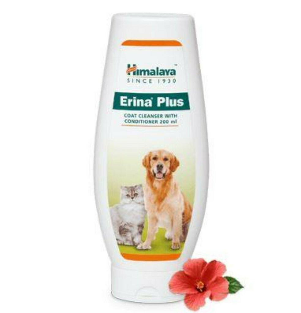 Himalaya Erina Plus Coat Cleanser with Conditioner (For Pets) 200 Ml