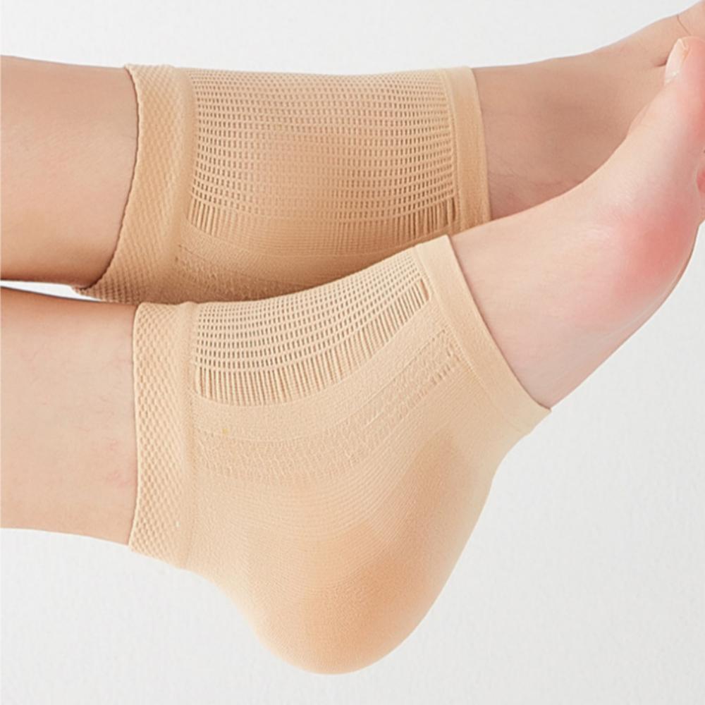 Body Rex Heel Exfoliation Silicone Moisturizing Pad, Skin, 2 Sets, 2 Pieces