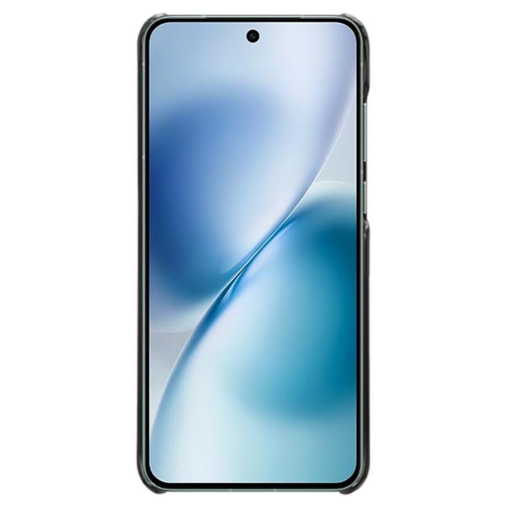 For vivo X200s 5G Case Calf Texture PU Leather Hard PC Protective Phone Cover