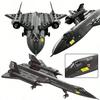 Wysokiej Jakości Kreatywny Styl Wojskowy Sr-71 Wysokiej Jakości Blackbird Wysokiej Jakości Szpiegowski Wysokiej Jakości Samolot Wysokiej Jakości Budynek Wysokiej Jakości Klocki