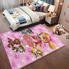 Paw Patrol Rescue Team Theme Rug Nonslip Durable Carpet For Gaming Room Play Area Home Party Decor Halloween Gift