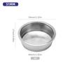 2pcs Stainless Steel Coffee Filter Basket 51/58mm Bottomless Design for Single Cup Brewing Reusable and Durable
