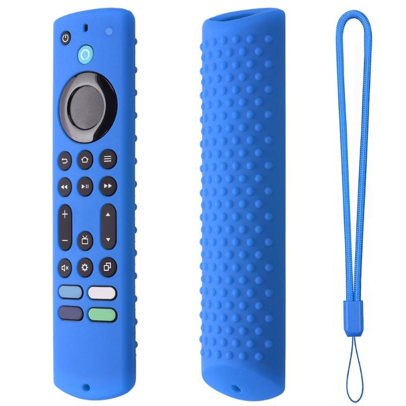 Silicone Case for Fire TV Stick 4K Max2023 Remote Protective Cover Anti-Slipping Box Bag Anti-dirt Sleeve