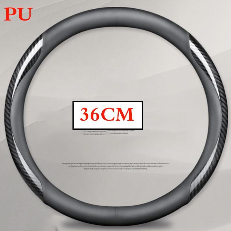 36-38 CM Potah volantu z semišové kůže pro Tesla Model 3 Y S X 2024 2025 2026 Příslušenství