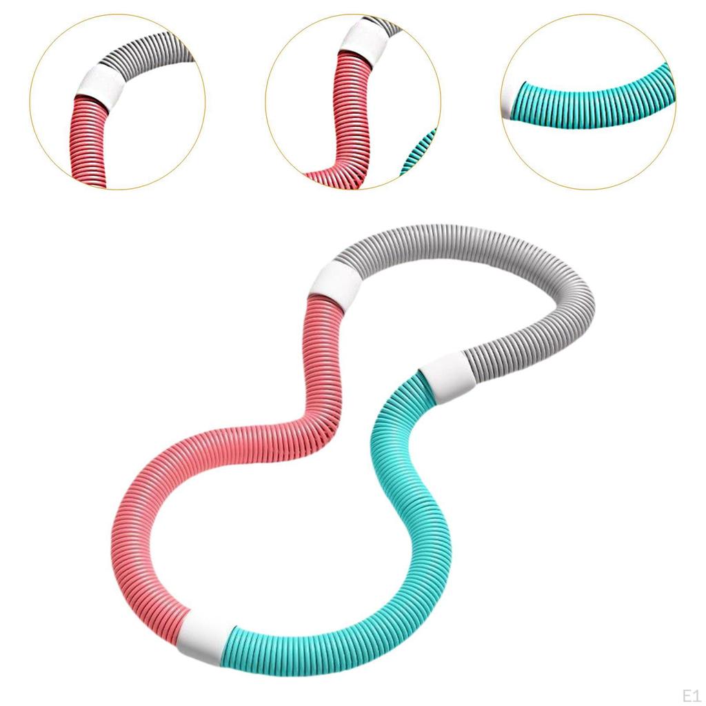 Viktad och hopfällbar fitnessring för hemmet,