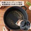 SENSARTE 20cm Deep Pot with Lid, Non-Stick, Tabletop Pot, Curry Pot, Gas Compatible, Easy To Clean, for Hot Pot, Sukiyaki, and Simmered Dishes, Black
