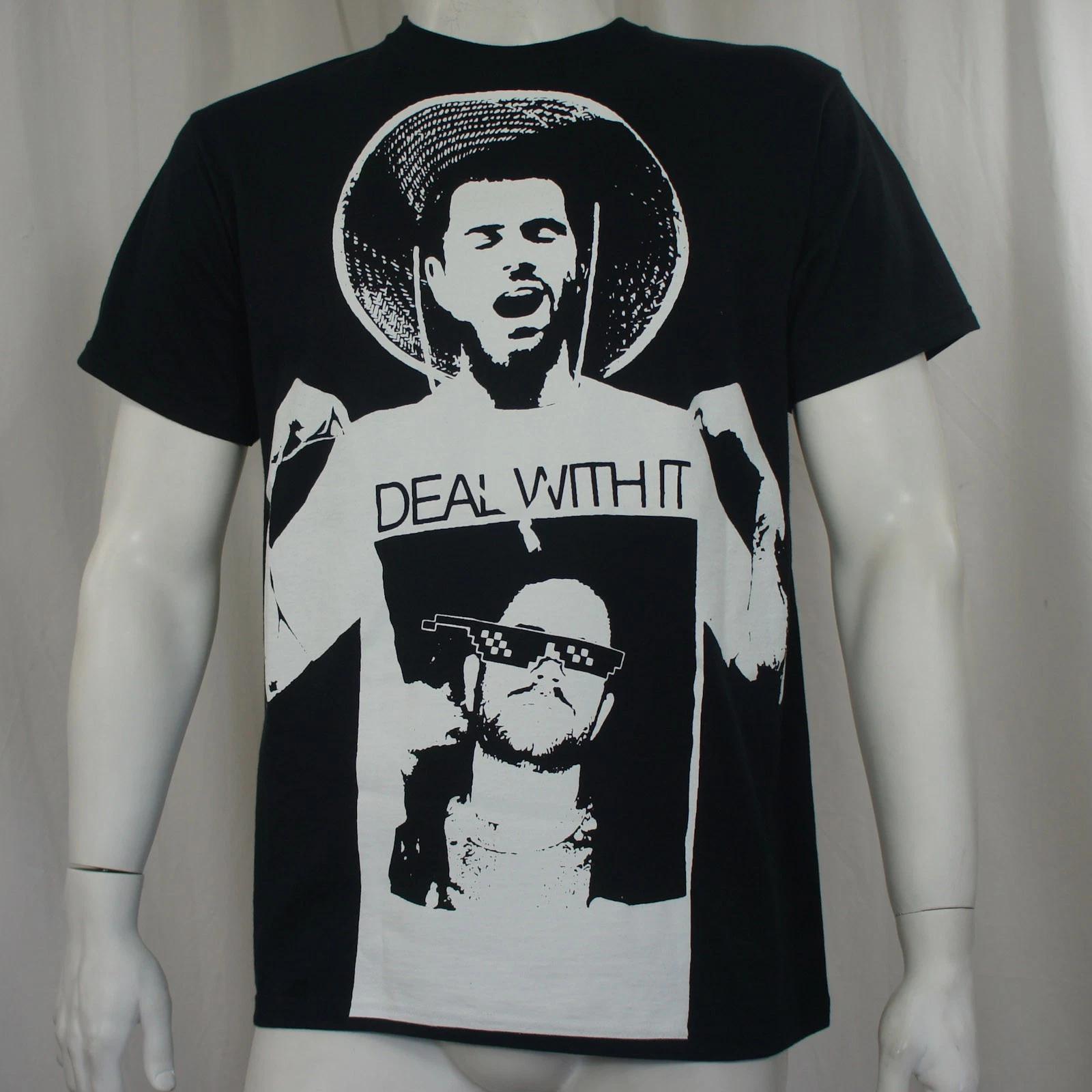 BIG CHOCOLATE Deal With it Sombrero T-Shirt S Argon NEW L