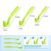 3pcs/set Pet Tick Remover Hook Plastic Flea Pull Tweezer Removal Tick Gadget Cleaning Accessaries for Dogs Cats Human