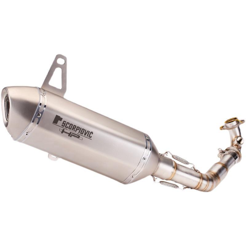 Vespa GTS300 Exhaust Modification Set – Front & Full Section Pipe