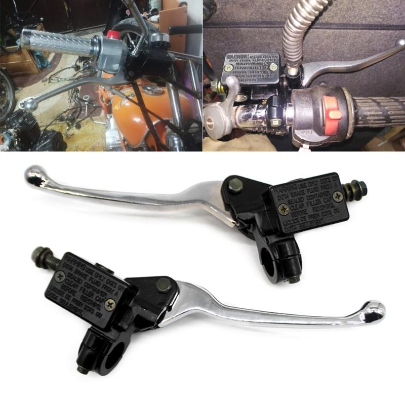 Brake Master Cylinder Lever Motorcycle Front Right/Left Brake Clutch Lever Master Cylinder Replacement Easy Installation