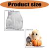 Flexible Silicone Candle Mould Set for Halloweens Pumpkin Specters Decorations and Crafting Projects