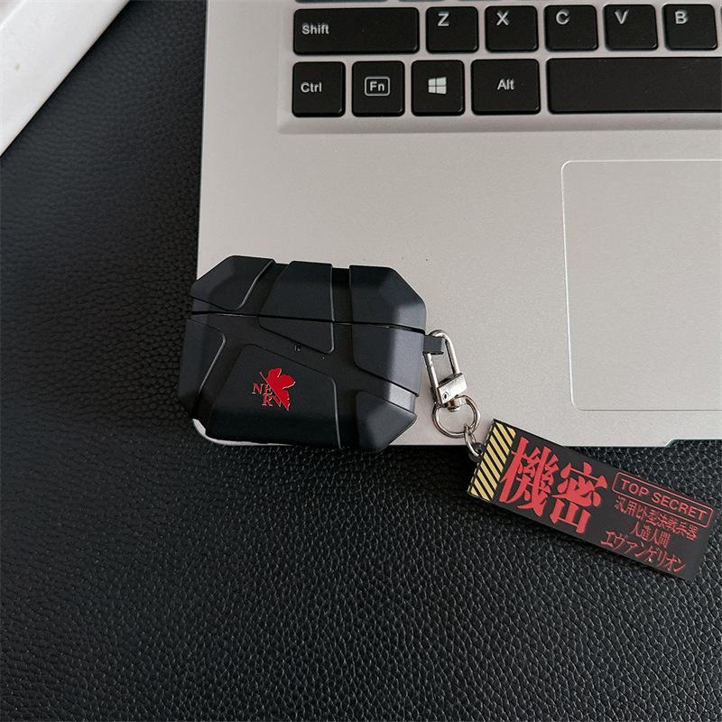 EVANGELION EVA Anime Case for Airpods 4 Pro 2 3 Earphone Accessories Bluetooth Headset Silicone Apple Air Pod 3/2/1 Cover Shell