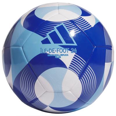 Adidas Ile-De-Foot 24 Olympics Club Ball, Unisex Blue Football