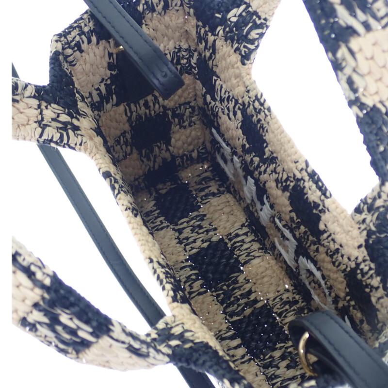 LOEWE  ALF1V46X10 Shoulder Bag black/natural Raffia/leather Women