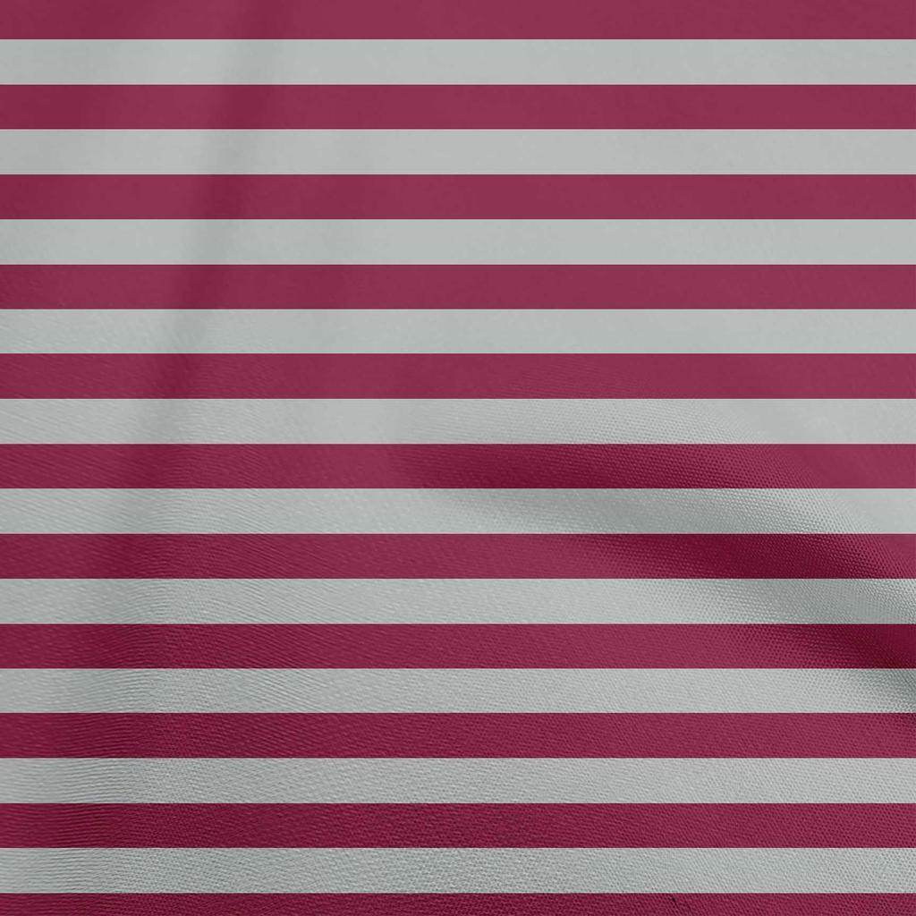 oneOone Cotton Flex Blue Fabric Stripes Quilting Supplies Print Sewing Fabric By The Yard 40 Inch