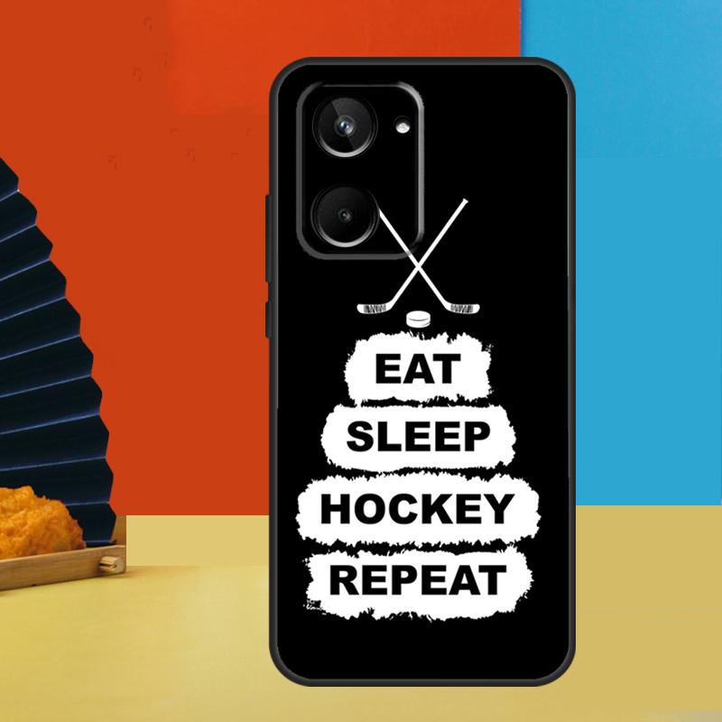 Ice Hockey Player For Realme GT7 Pro GT6 10 11 12 13 14 15 Pro Plus C55 C67 C63 C61 C53 C31 C65 C71 C75 Case