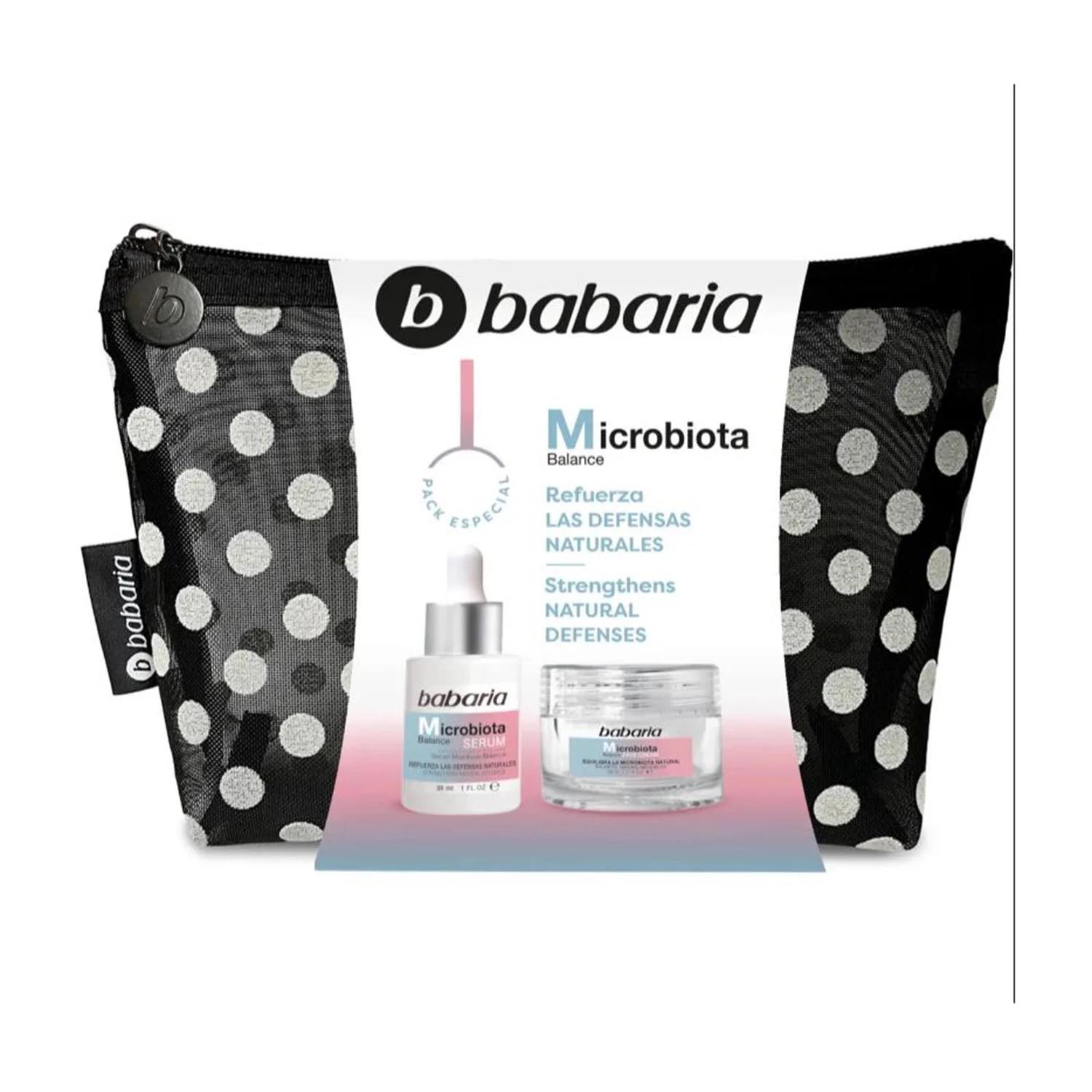 

Babaria Microbiota Refuerza Crema Facial Set Estuche 50ml Serum 1u